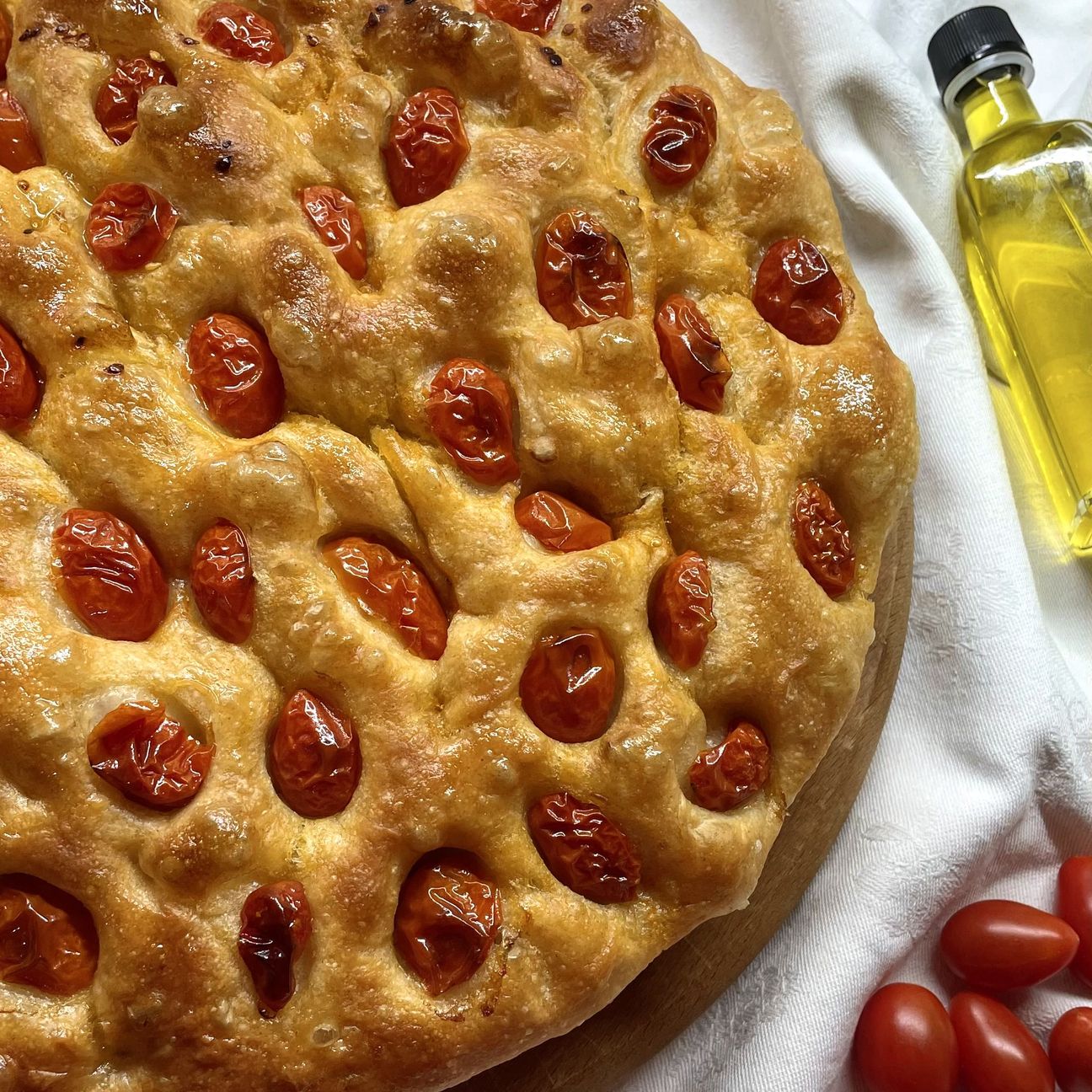 Focaccia ad alta idratazione (78%)