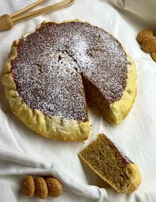 Ricetta Torta amaretti e mandorle di food.andbakery