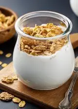 Ricetta Yogurt bianco con cereali