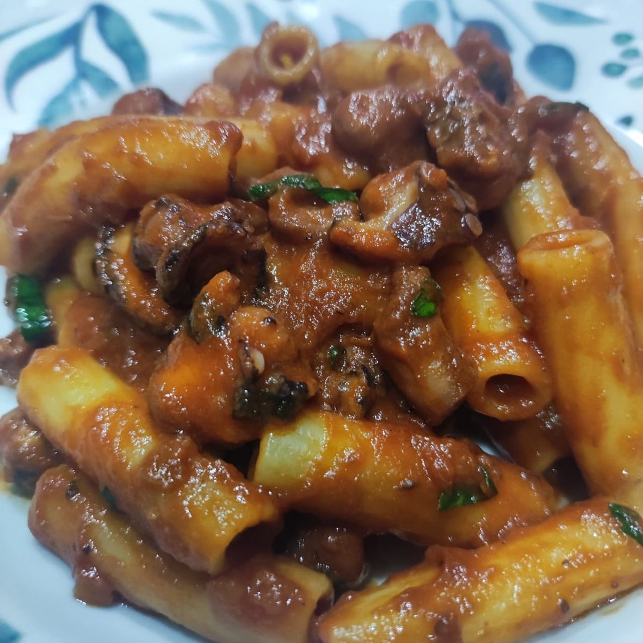 Ragù napoletano con polpo