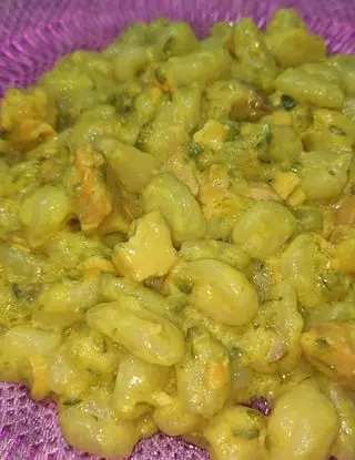 Ricetta Gnocchi crema di zucchine e salmone di Mabyflavors