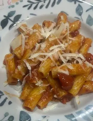 Ricetta pasta nduja e cacio silano con pomodorini di Mabyflavors