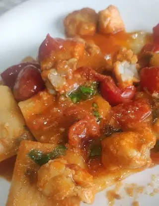 Ricetta Paccheri rigatello con Rana Pescatrice di Mabyflavors