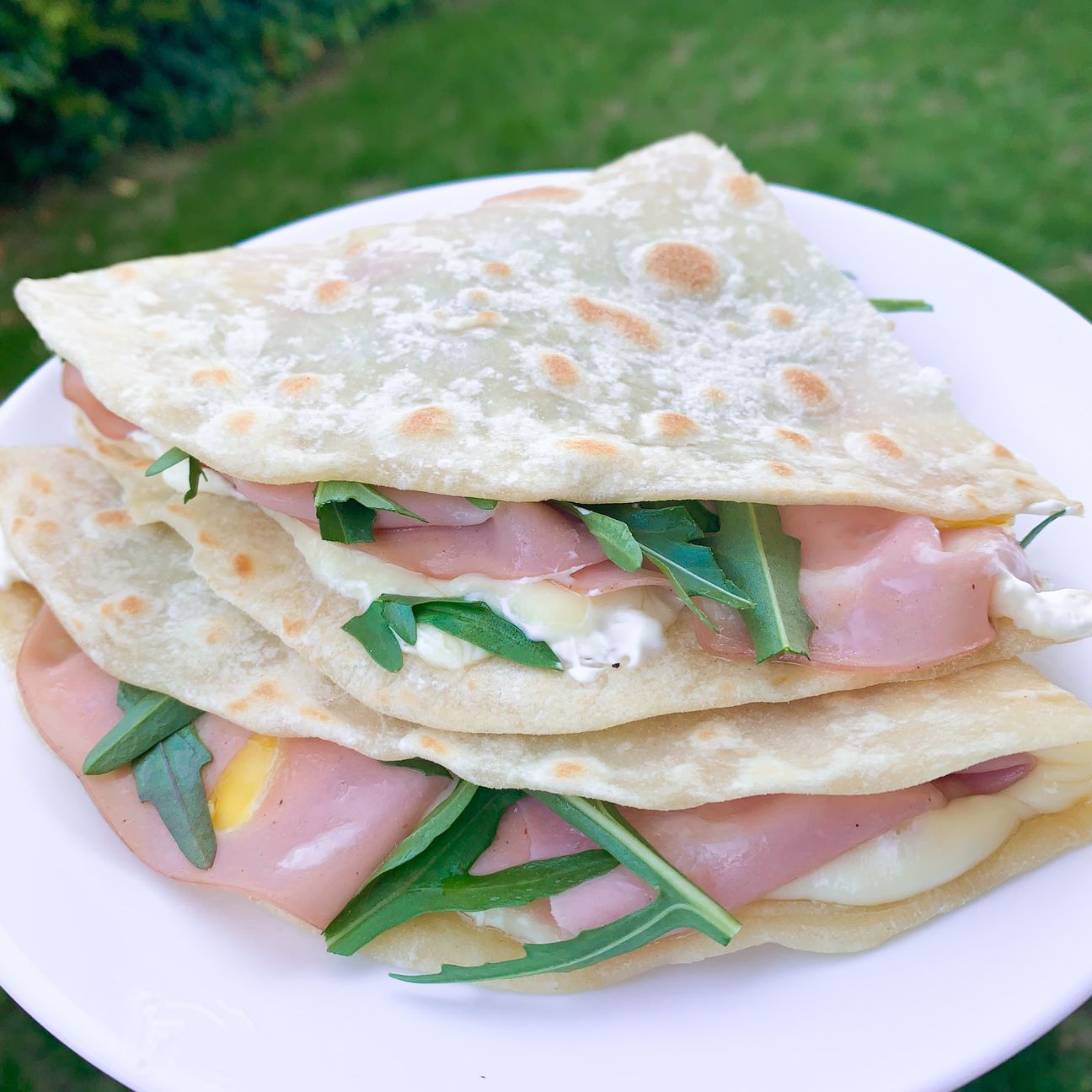 Piadine senza strutto