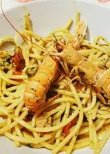 Ricetta Pasta agli scampi