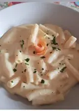 Ricetta Pasta con crema di Salmone