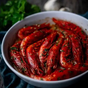 Ricetta Gamberoni alla vernaccia