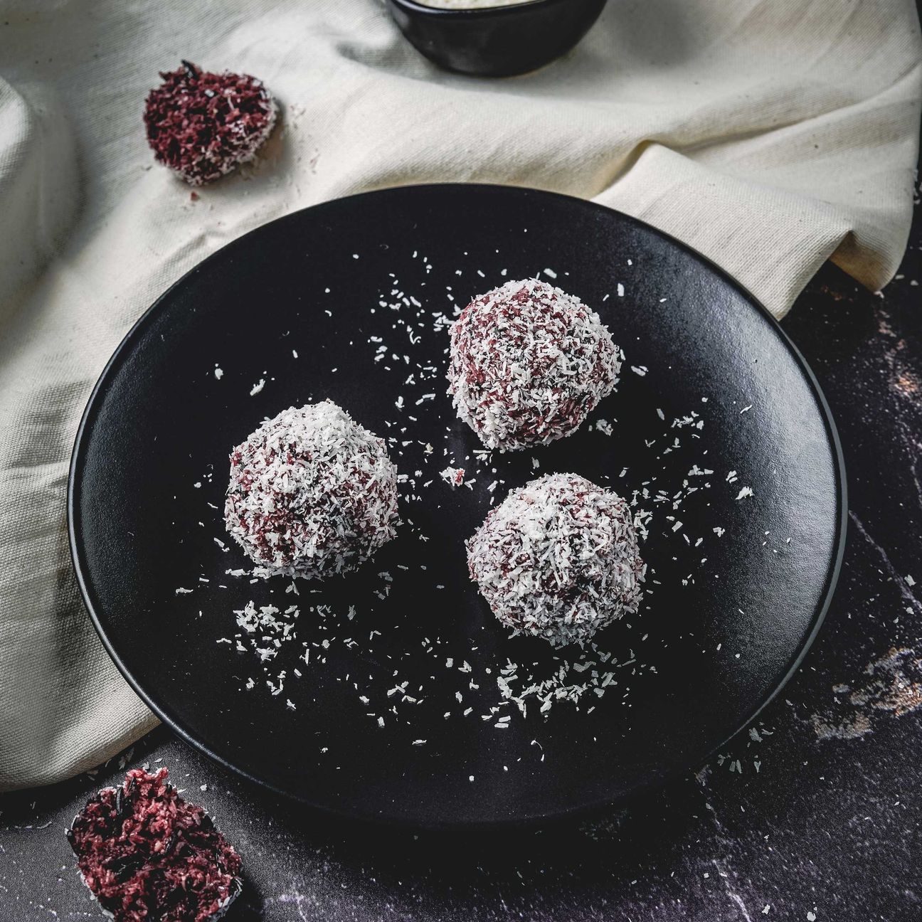 Palline dolci di riso al cocco