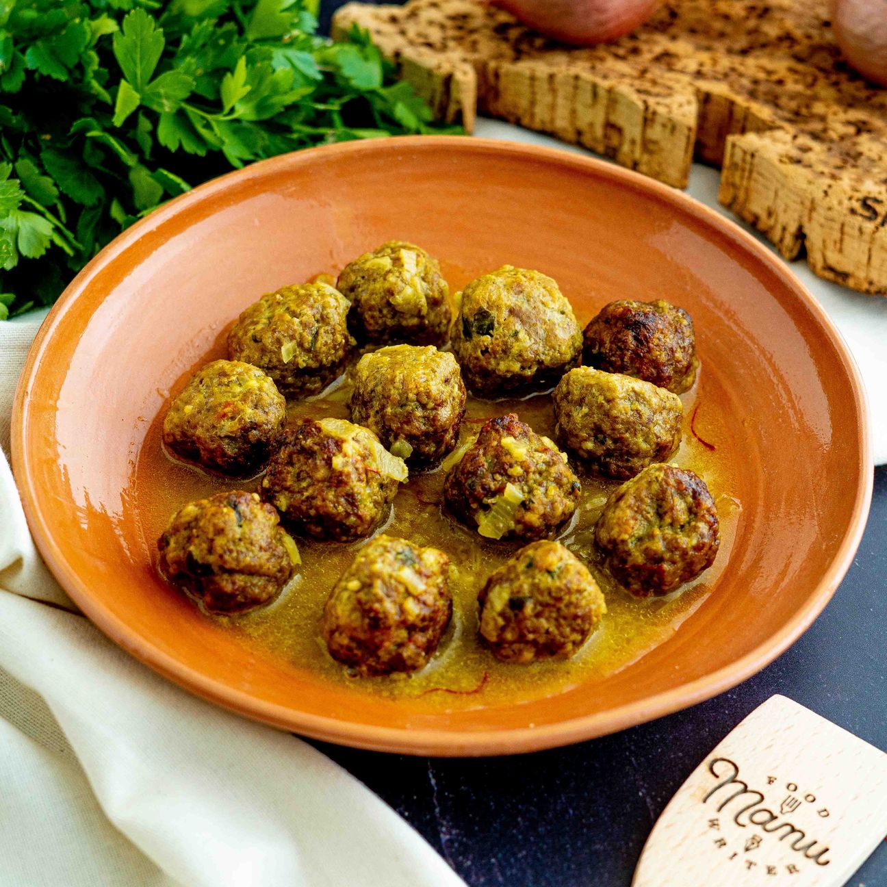 Polpette allo zafferano di Sardegna