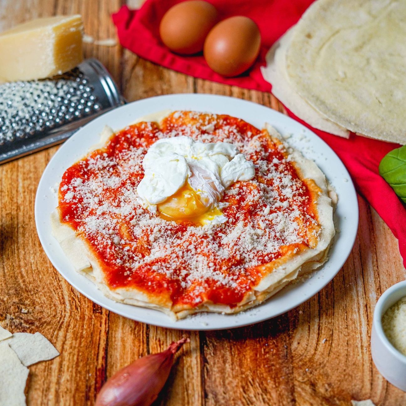 Pane frattau tipico sardo