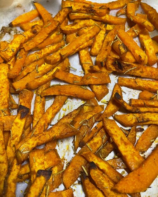 Patate dolci al forno🍠