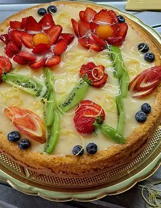 Ricetta Torta furba alla frutta fresca di rosalbagall70