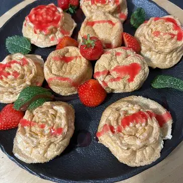Ricetta Rose fit con avena e albume di Tonyfashion15