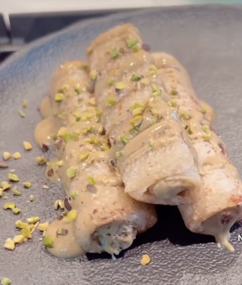 Involtini al pistacchio