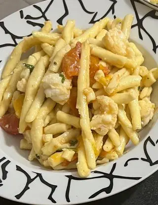 Ricetta Trofie con rana pescatrice e datterino giallo di Tonyfashion15