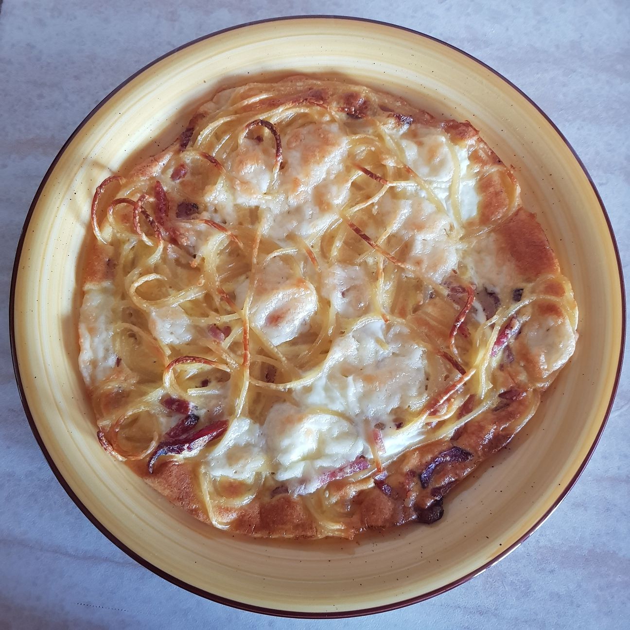 Frittata di spaghetti