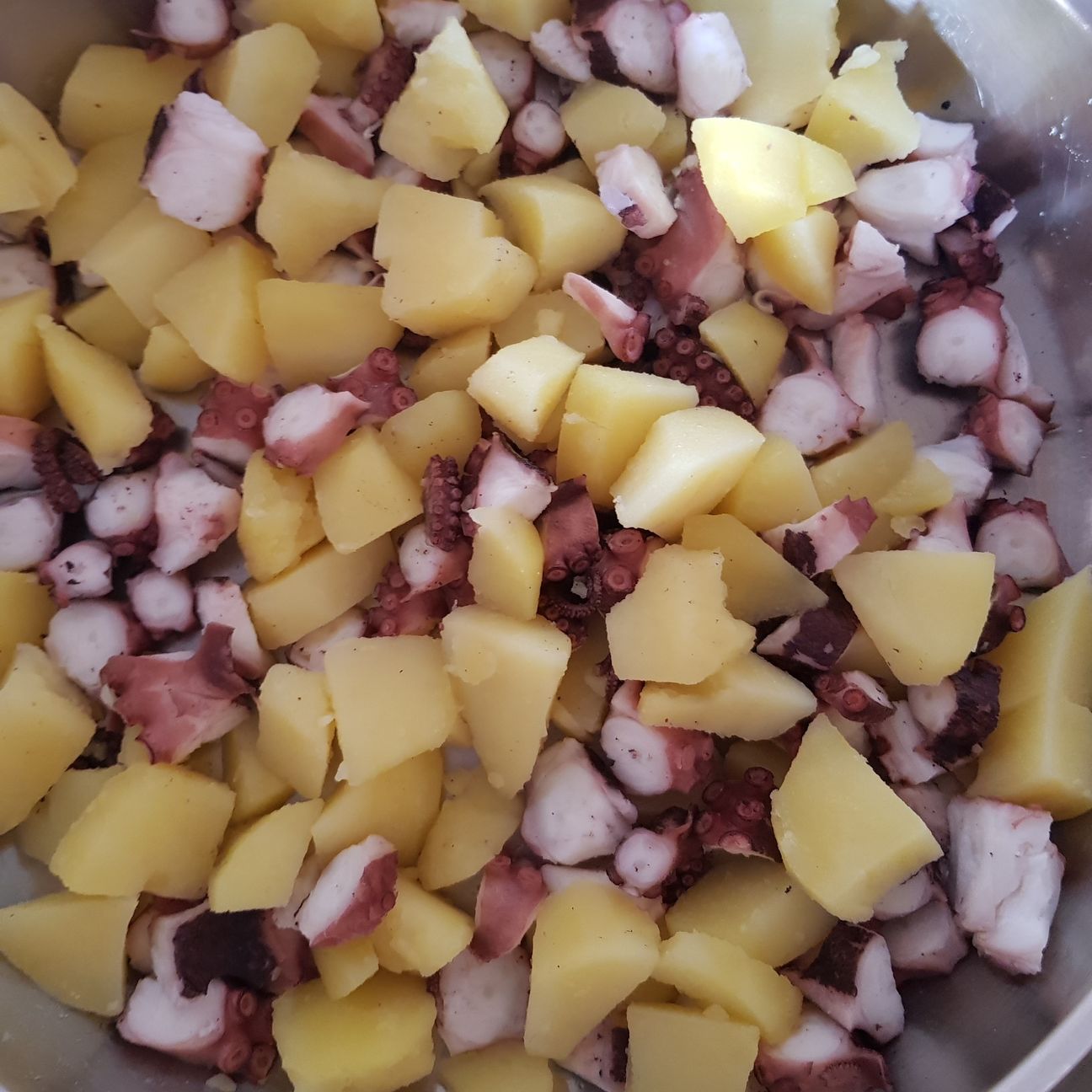 Insalata di polpo e patate