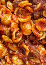 Ricetta Orecchiette al ragù di salsiccia