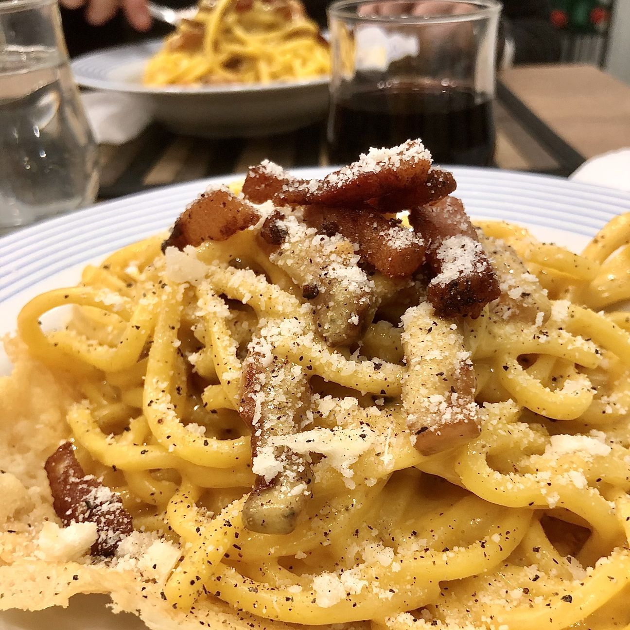 Cestino di carbonara