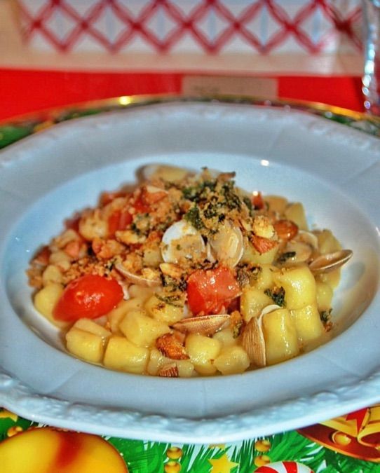 Gnocchetti vongole e mandorle