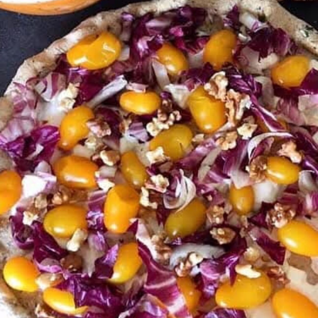Pizza all'acqua di mare
