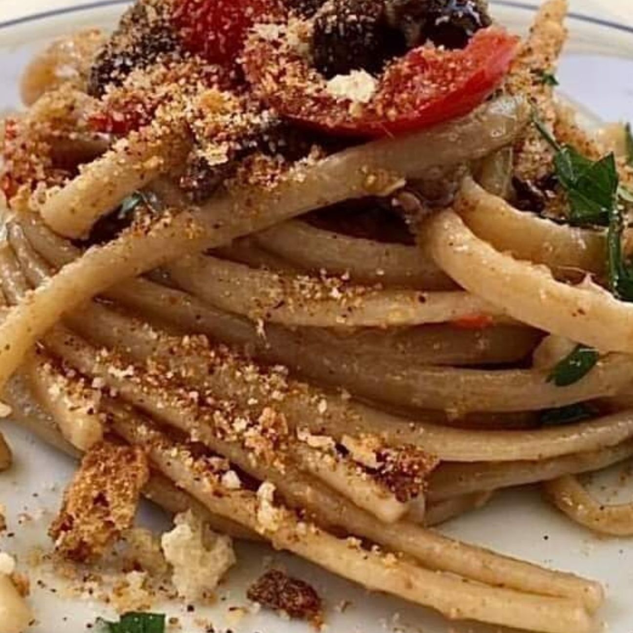 Pasta cà muddica atturrata