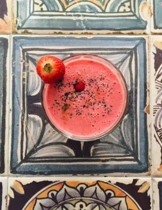 Ricetta Frullato di fragola e semi di Chia di lacucinasecondolabiffi