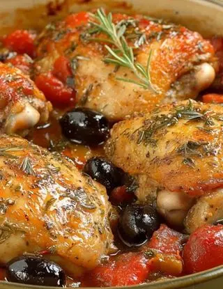 Ricetta Pollo alla Mediterranea di lacucinasecondolabiffi