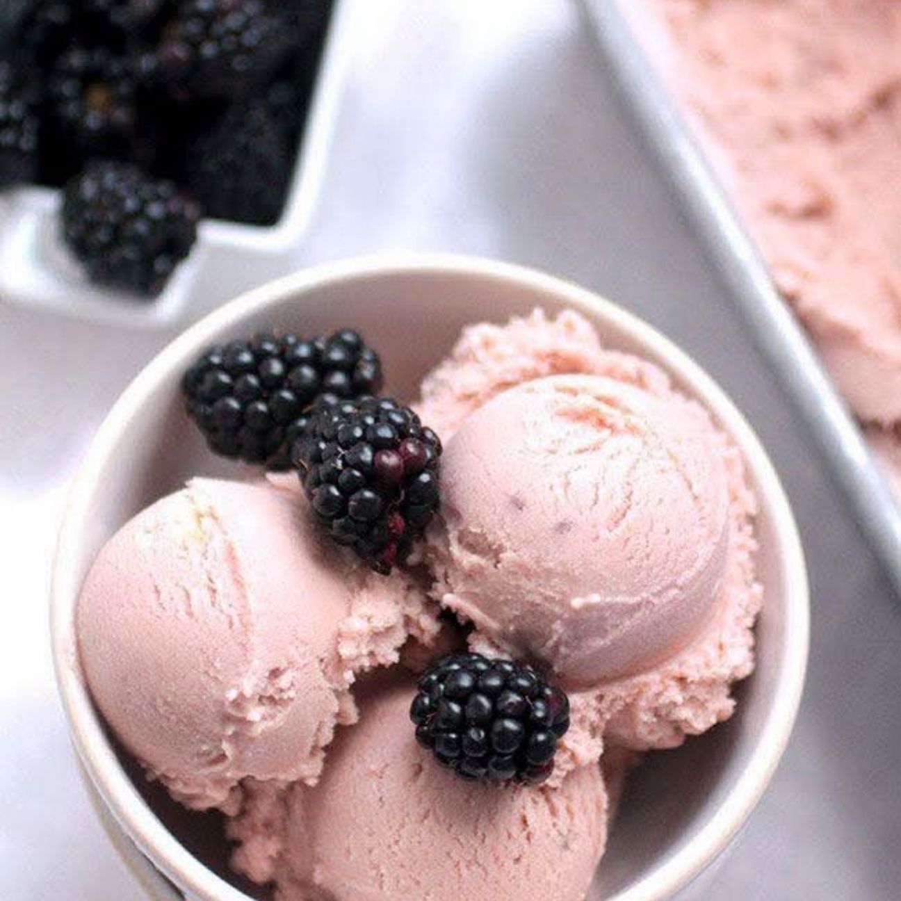 Gelato alle More di Gelso (Fatto in Casa)