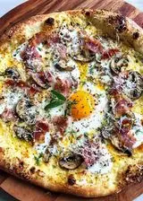 Ricetta Pizza alla Carbonara