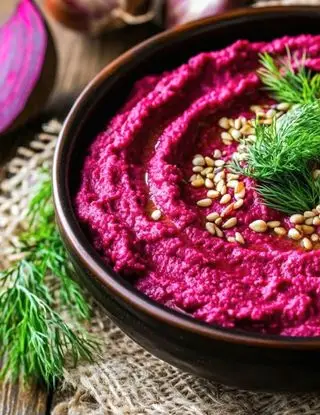 Ricetta Hummus di barbabietola di lacucinasecondolabiffi