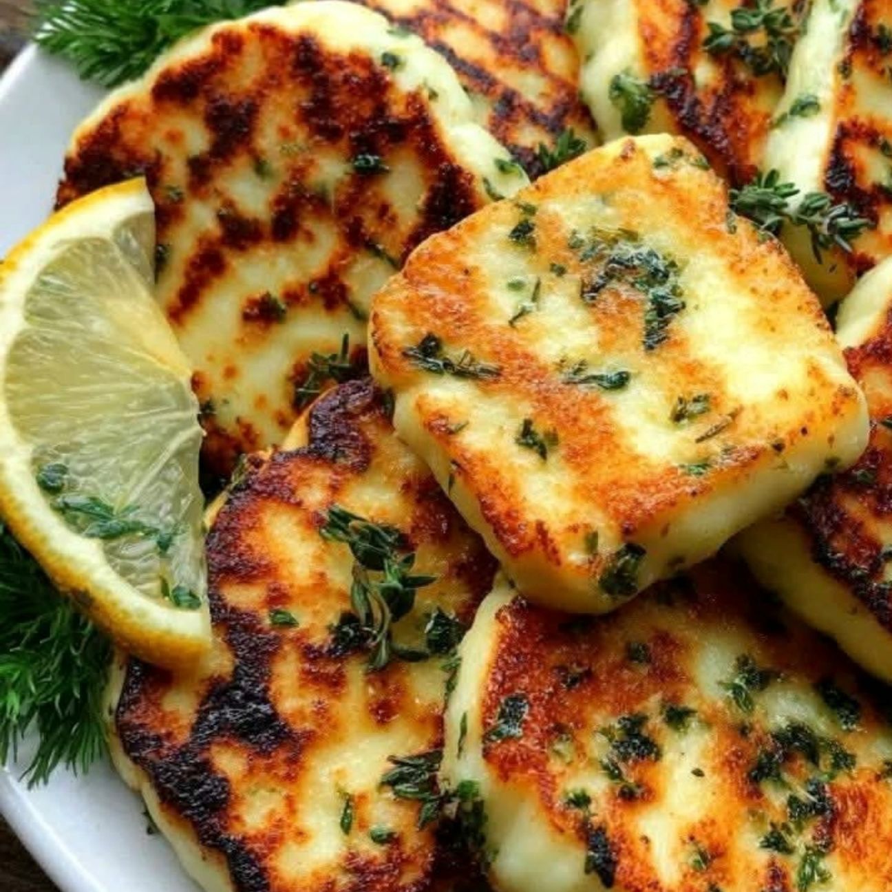 Formaggio greco grigliato (Saganaki)