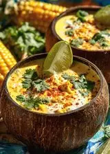 Ricetta Zuppa cremosa al cocco