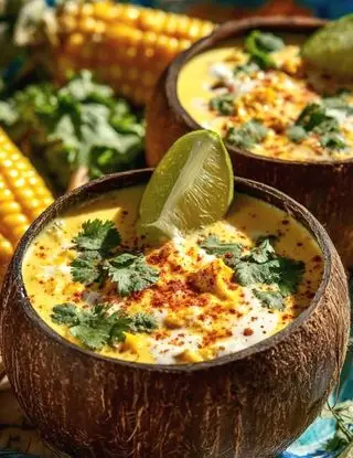 Ricetta Zuppa cremosa al cocco di lacucinasecondolabiffi