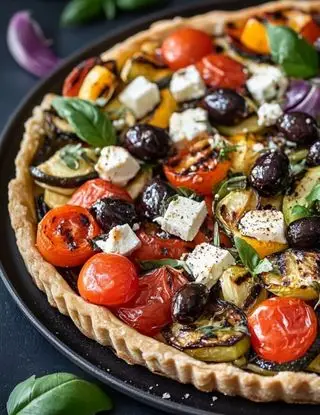 Ricetta Torta Mediterranea di lacucinasecondolabiffi