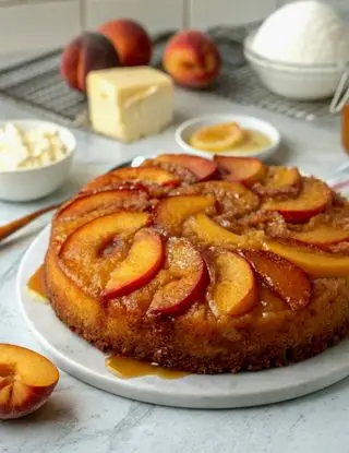 Ricetta Torta soffice alle pesche di lacucinasecondolabiffi