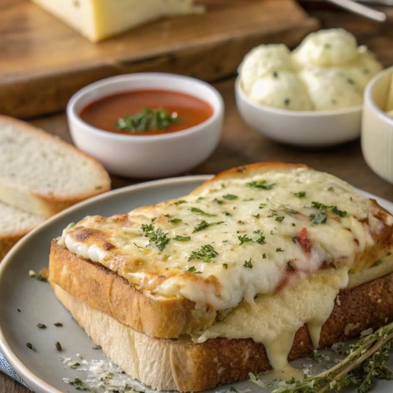 Toast ai quattro formaggi