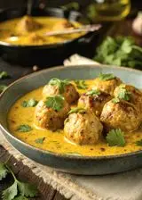 Ricetta Polpette di Pollo al Curry e Latte di Cocco
