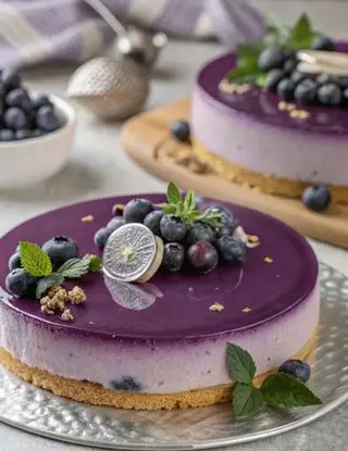 Ricetta Cheesecake ai mirtilli senza cottura di lacucinasecondolabiffi