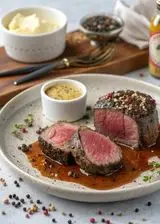 Ricetta Filetto di Manzo al Pepe Rosa e Sale Maldon