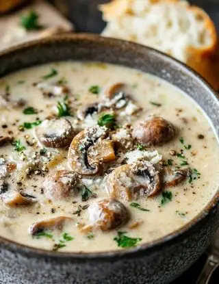 Ricetta Vellutata ai funghi di lacucinasecondolabiffi