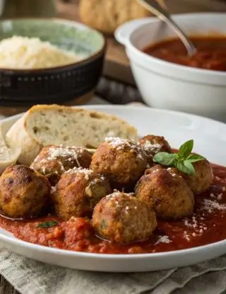 Ricetta Polpette al sugo di pomodoro di lacucinasecondolabiffi
