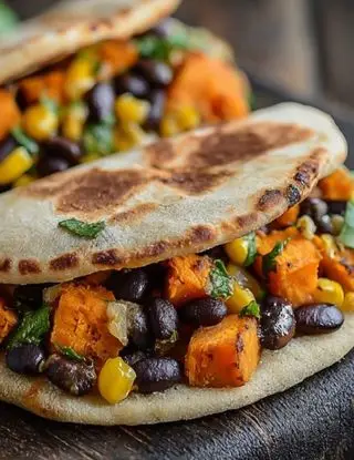 Ricetta Tacos con fagioli messicani e zucca di lacucinasecondolabiffi