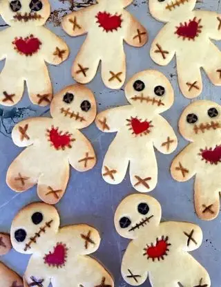 Ricetta Biscotti di Halloween "Pupazzo di pezza" di lacucinasecondolabiffi