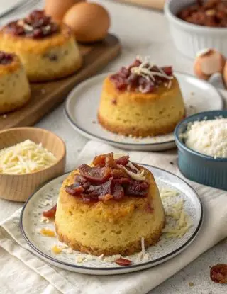 Ricetta Tortine salate alla Carbonara di lacucinasecondolabiffi