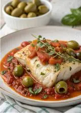 Ricetta Baccalà con pomodoro e olive
