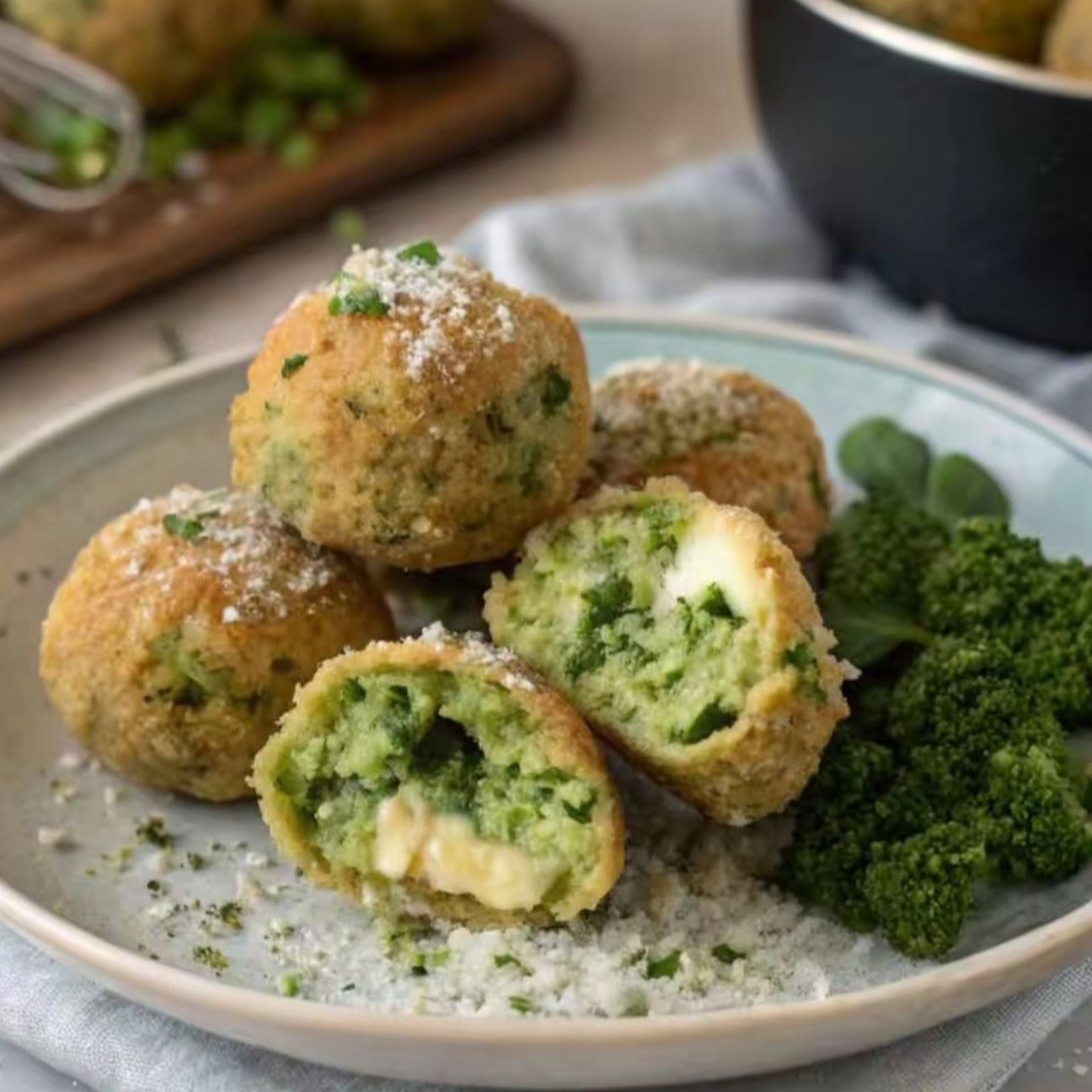 Polpettine di broccoli