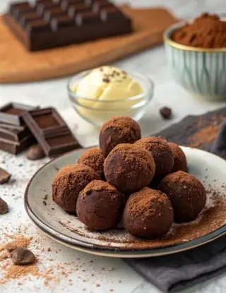 Ricetta Tartufi al cioccolato di lacucinasecondolabiffi