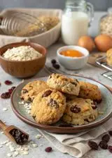 Ricetta Biscotti di avena con uvetta