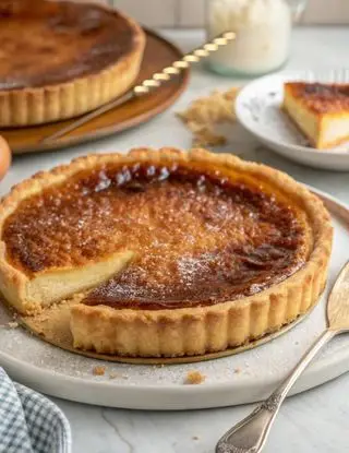 Ricetta Tarte au Sucre di lacucinasecondolabiffi